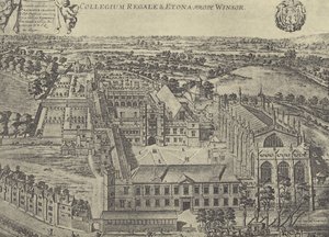 Loggans Print, c 1685 (rytina) od English School