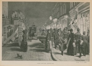 London After Dark: Brompton Road od English School