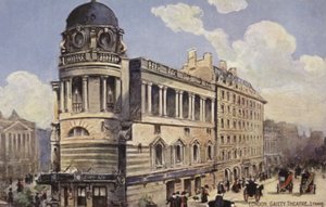 Londýnské divadlo Gaiety, Strand od English School