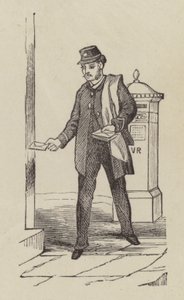 London Postman (rytina) od English School