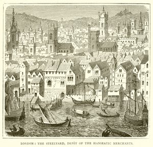 London: The Steelyard, Depot hanzovních obchodníků od English School