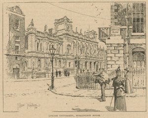 Londýnská univerzita, Burlington House od English School