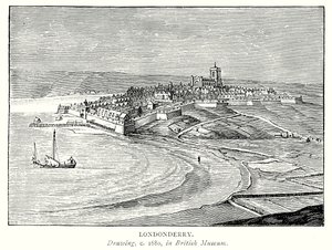 Londonderry (rytina) od English School