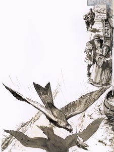 Londýnský Lost Scavenger (Červený drak) od English School