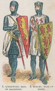 Longsword, hrabě ze Salisbury; Robert, hrabě z Essexu od English School