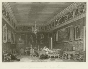 Pokoj lorda Byronse v Palazzo Mocenigo od English School