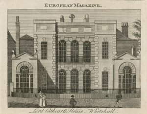 Dům lorda Cathcarts ve Whitehallu od English School