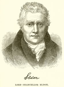 Lord kancléř Eldon od English School