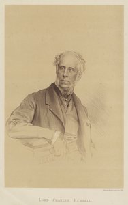 Lord Charles Russell (litho) od English School