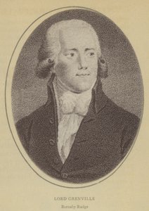 Lord Grenville, Barnaby Rudge (litho) od English School