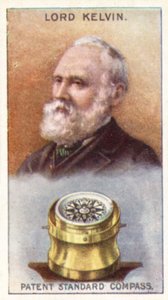 Lord Kelvin, patentový standardní kompas od English School