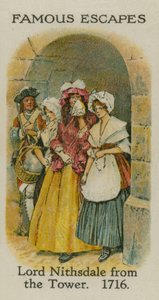 Lord Nithsdale z věže, 1716 od English School