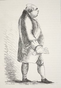 Lord North, faksimile starého tisku od English School