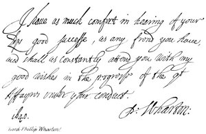 Lord Phillip Wharton od English School
