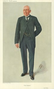 Lord Welby, Pokladnice, 10. března 1910, karikatura Vanity Fair od English School