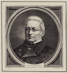 Louis Adolphe Thiers (rytina) od English School