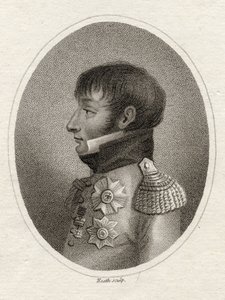 Louis Bonaparte (1778-1846) král Holandska z „Galerie portrétů“, vyryl Heath, publikoval 1833 od English School