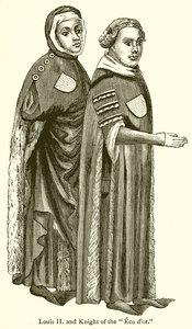 Louis II a rytíř Ecu Dor od English School