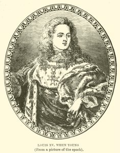 Louis XV když Young od English School