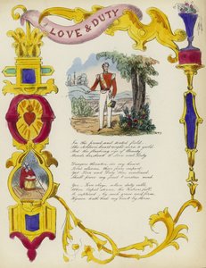 Love & Duty, britská valentýnská karta od English School