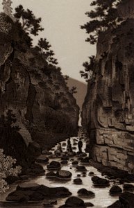 Lovers Leap (litho) od English School
