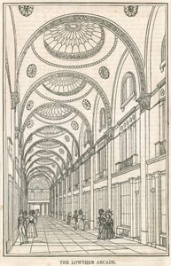 Lowther Arcade, Strand, Londýn od English School