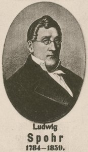 Ludwig Spohr (rytina) od English School