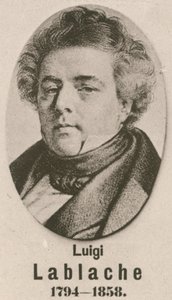 Luigi Lablache (rytina) od English School