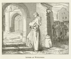 Luthera ve Wittenbergu od English School