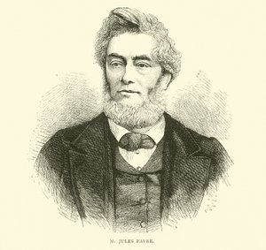 M Jules Favre, září 1870 od English School