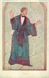 M Lou-Tellegen, Dorian Gray, 10. září 1913, karikatura Vanity Fair od English School