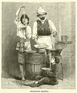 Jíst makarony (rytí) od English School