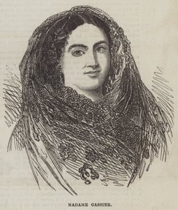 Madame Gassier (rytina) od English School