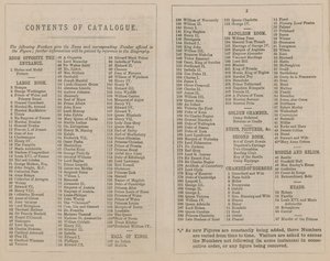Katalog výstavy Madame Tussaud & Sons pro rok 1875 od English School