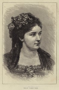 Mademoiselle Marie Roze (rytina) od English School