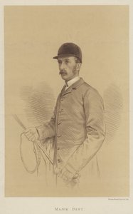 Major Dent (litho) od English School