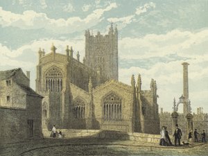 Manchesterská katedrála, pohled na severovýchod od English School