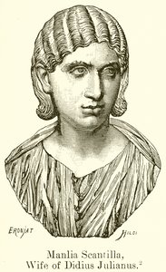 Manlia Scantilla, manželka Didius Julianus od English School