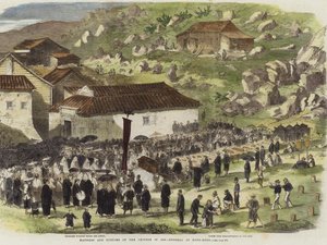 Způsoby a zvyky Číňanů v roce 1859 od English School