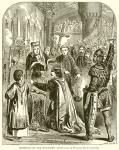 Manners of the Normans.--Korunovace Viléma Dobyvatele od English School