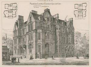 Mansions Lowther Gardens, Queens Gate, Kensington od English School