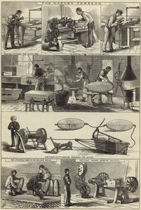 Výroba válečných materiálů v Royal Arsenal od English School