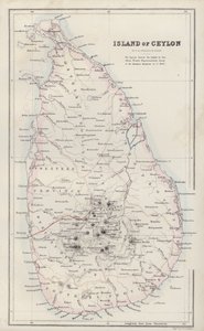 Mapa: Swanston, Edinburgh (barevná litografie). od English School