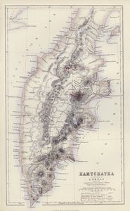 Mapa: Petermann (barevná litografie) od English School