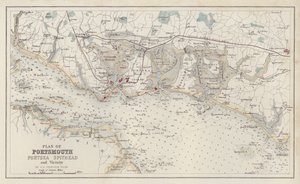 Mapa: Swanston, Edinburgh (barevná litografie). od English School
