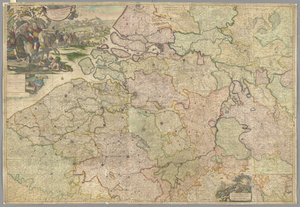 Mapa Belgie od English School