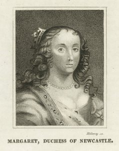 Margaret, vévodkyně z Newcastlu (rytina) od English School