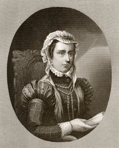 Margaret, vévodkyně z Parmy, z „Historie vlády Filipa II.“, vydané v roce 1855 od English School