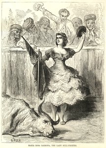 Maria Rosa Carmona, bojovnice s býky