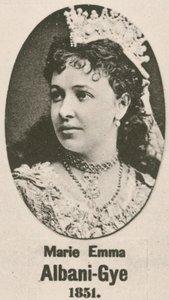 Marie Emma Albani-Gye (hlubotisk) od English School